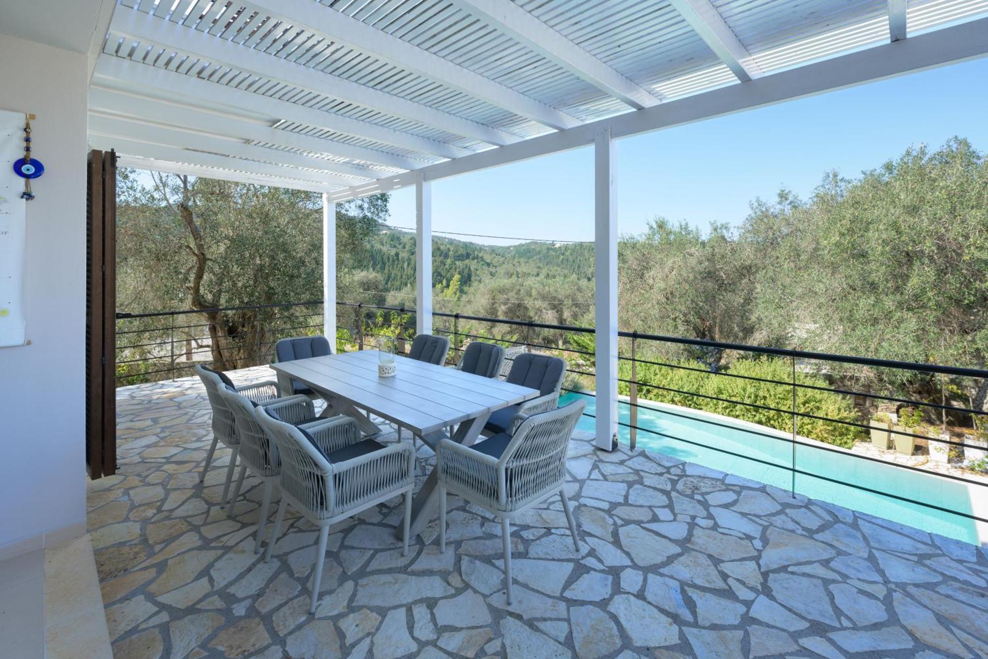 Villa Bougarini Haven Family Villa Rock Pool Oasis Ieromonachos Екстериор снимка